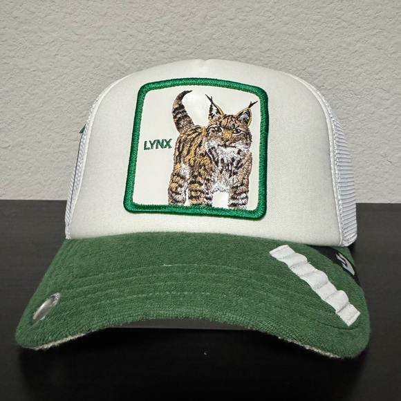Goorin Bros Trucker Fresh Friday Drop “Nice Hole" Lynx Lynx - Picture 1 of 11